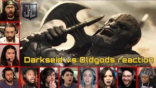 Darkseid vs Earh defenders reaction mashup | Zack Snyder's Justice League Movie 2021