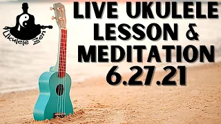 The C Maj Pentatonic Scale || LIVE Ukulele Lesson and Music Meditation 🎶🔥🤙