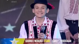 Moldova Are Talent Finala - Gabriel Nebunu 27.12.13