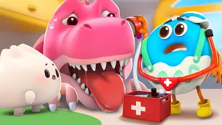 Checkup on Dinosaur | Doctor Cartoon | Kids Cartoon | Kids Stories | BabyBus