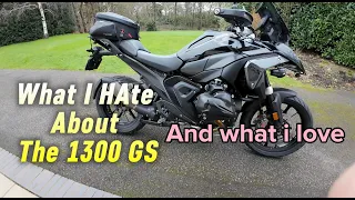 BMW GS 1300 DONT LIKE !!!! some things but we love others......