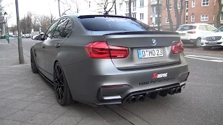 Germanys popular BMW M3 F80 Akrapovic Race Exhaust, 600HP and Software by KING Performance