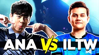 WHO is the better Carry? OG vs NIGMA Battle - ana vs iLTW