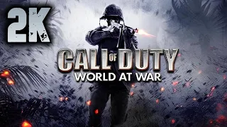 Call of Duty: World at War ⦁ Полное прохождение ⦁ Без комментариев ⦁ 2K60FPS
