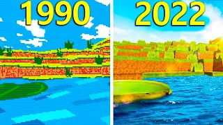 EVOLUCIÓN de MINECRAFT🕹️  ( 1990 - 2022 ) 👾