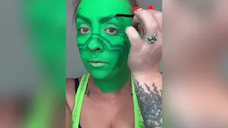 The Grinch Makeup Tutorial | Ms.Krysta...Duh