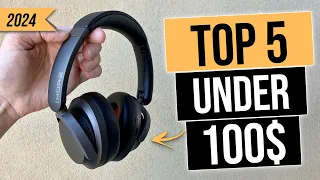 Top 5 BEST Over The Ear- Noise Cancelling Headphones Under $100 [2024]