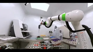 Robomed - Autonomous Robotic Laboratory by Nord Robotics