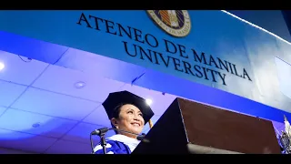 Speech at the Ateneo de Manila University Commencement Rites 2022 | Leni Robredo