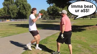 ANGRY GOLFER WANTED TO FIGHT!