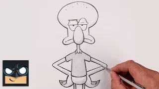 How To Draw Squidward | Spongebob Sketch Tutorial