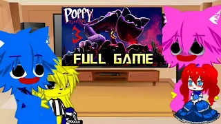Poppy Playtime React to Poppy Playtime Chapter 3 Full Game | Gacha Club #1