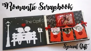 SPECIAL COUPLE SCRAPBOOK || Romantic Valentine's Day Gift || The Craft gallery India