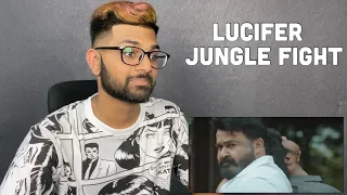 Lucifer Jungle Fight Scene Reaction // Mohanlal // VFORVIMAL