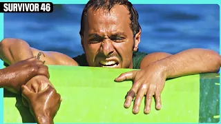 Hunter Dominates Challenge And Secures Another Win | SURVIVOR 46 Episode 3