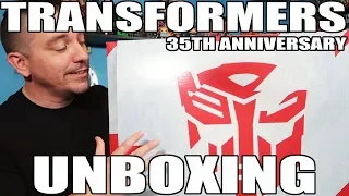 Transformers 35th Anniversary Hasbro Toy Unboxing