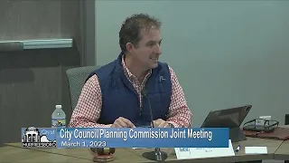 City Council / Planning Commission Joint Session (3/1/23)