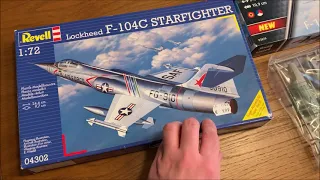 Revell Starfighter 1/72 Vergleich - F-104C vs. F-104G Inbox Review