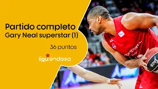 PARTIDO COMPLETO: Los 36 puntos de Gary Neal