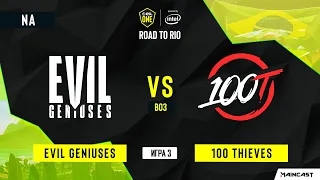 Evil Geniuses vs 100 Thieves [Map 3, Nuke] ESL One: Road to Rio