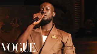 Stormzy Performs "Crown" at Vogue World: London