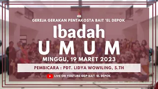 Ibadah Minggu Online GGP Bait 'El Depok | 19 Maret 2023