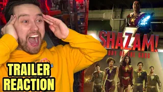 SHAZAM FURY OF THE GODS Official Trailer 2 Reaction | Shazam 2