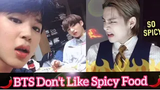 🌶️🌶️ BTS Don't Like Spicy food 🌶️🌶️