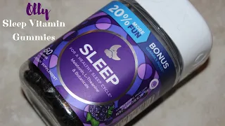 Olly Sleep Vitamin Gummies (for a healthy sleep cycle) #ollyvitamins