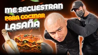 Me SECUESTRAN para cocinar LASAÑA | Elias Dosunmu