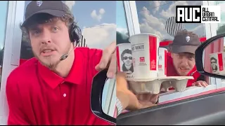 Jack Harlow Caught Working At KFC Confronted By Fan Who Didn't Believe It