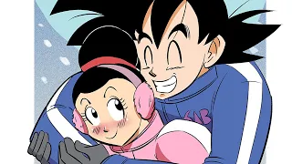 Chi Chi Warms Up Goku (DBZ Comic Dub)