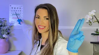 [ASMR] Cranial Nerve Exam | Detailed & Relaxing | Medical Roleplay