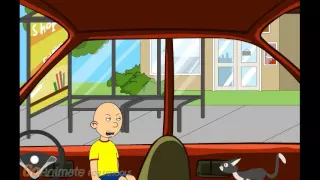 Caillou Steals His Dad's Car Gets Grounded