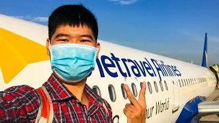 Lần đầu bay với Vietravel Airlines| Thỏ Hoàng