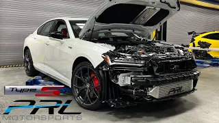 2022 Acura TLX Type-S | PRL Intercooler and Charge Pipe Performance Upgrade Kit Installation Guard