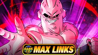 REALLY TERRIBLE!! LEVEL 10 LINKS 100% EZA PHY WT SUPER BUU! (DBZ: Dokkan Battle)