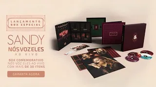 Box Deluxe Sandy - Nós Voz Eles (Ao Vivo)