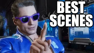 MORTAL KOMBAT 11 - Best Johnny Cage Scenes / Funny Moments