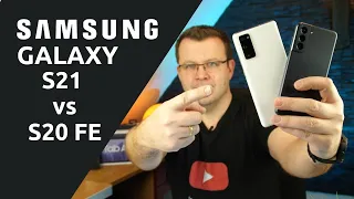 Samsung Galaxy S21 vs. Galaxy S20 FE I Hat Samsung ein Problem ? I deutsch I 4K I 2021