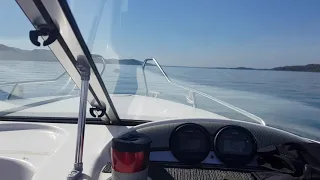 Yamarin 59dc 150 hp cruising in ryfylke