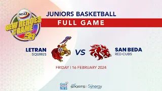 NCAA Season 99 | Letran vs San Beda (Juniors Basketball) | Full Game