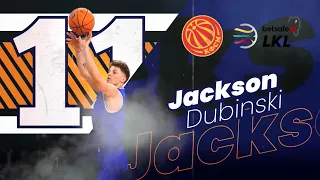 Jackson Dubinski Highlights 2021/22 || Lithuania & Macedonia || Jonava & Euronickel