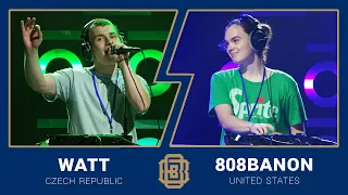 Looping World Championship 🇨🇿 Watt vs 808Banon 🇺🇸 Vocal Music Soundclash - Semi Final 2023