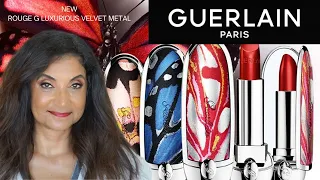 Guerlain Rouge G Velvet Metal Lipsticks