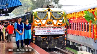 Woman Loco Pilot | Yesvantpur - Karwar Vasco LHB Train | Indian Railways