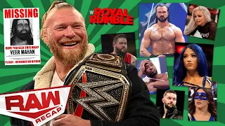 LES PLANS DU ROYAL RUMBLE CHANGENT - WWE Raw Recap du 10 Janvier 2022