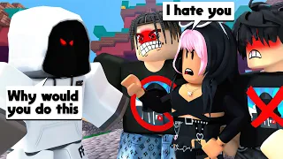 My LITTLE SISTER Joined A Foltyn HATER CLAN.. (Roblox Bedwars)