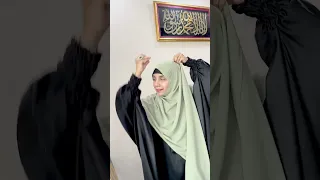 Simple and easy hijab tutorial #shorts #hijabi #hijabtutorial
