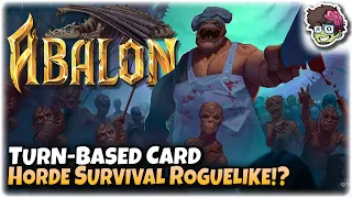 TURN-BASED Horde Survival Card Game Roguelike!? | Let's Try Abalon: Survival